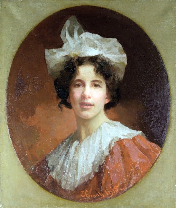 Vonnoh Bessie Potter Portrait Of Bessie Potter Vonnoh 1915 canvas print