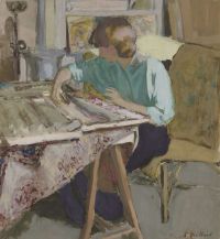 لوحة Vuillard Edouard Dans L Atelier 1915 16 مطبوعة