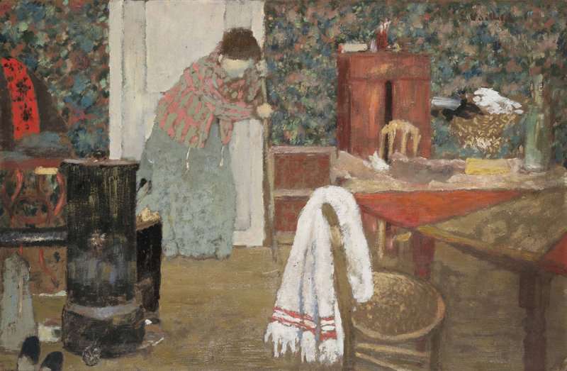 Vuillard Edouard La Balayeuse 346 Rue Saint Honore 1895 canvas print