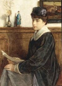 Waay Nicolaas Van Der Portret Van Elisabeth Gijsberta Koopman 1900 24