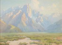 Wachtel Elmer Majesty Of The Eastern Sierras canvas print