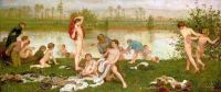 Walker Frederick The Bathers 1866 67 canvas print