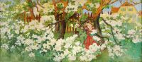 Wallander Alf Apple Blossom canvas print
