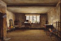 واليس هنري الغرفة التي ولد فيها شكسبير عام 1853