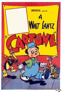 Walter Lantz Cartune Affiche de film générique de 1941