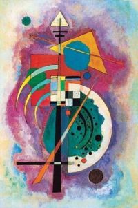 Wassily Kandinsky Hommage To Grohmann 1926 مطبوعة على القماش
