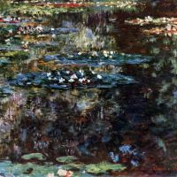 Water Garden At Giverny By Monet