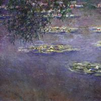 Waterlelies Waterlandschap 1 door Monet
