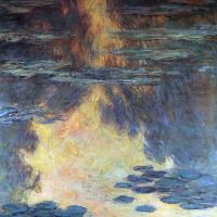 Waterlelies Waterlandschap 2 door Monet