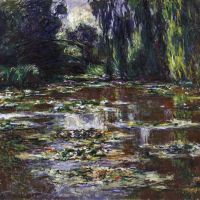 زنابق الماء منظر طبيعي 3 من Monet