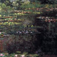 Waterlelies Waterlandschap 5 door Monet