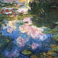 Water Lillies 4 By Monet