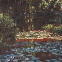 Water Lily Pond 1 By Monet