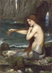 Waterhouse A Mermaid canvas print