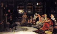 Waterhouse John William Consulting The Oracle 1884 canvas print