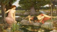 Waterhouse John William Echo And Narcissus 1903 canvas print
