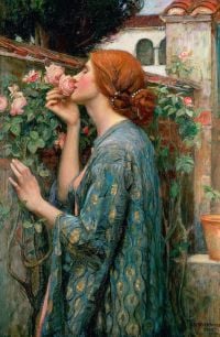 Waterhouse The Soul Of The Rose canvas print