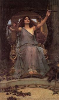 Waterhouse Waterhuse Circe Offering The Cup To Ulysses canvas print