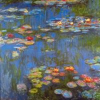 Waterlillies door Monet