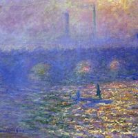 Waterloo-brug door Monet