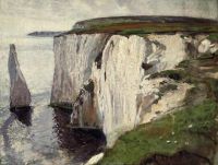 Watson George Spencer Old Harry Rocks Swanage canvas print