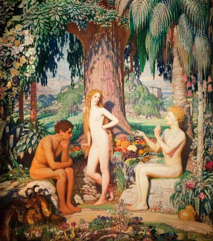 Watson George Spencer The Creation 1921 canvas print