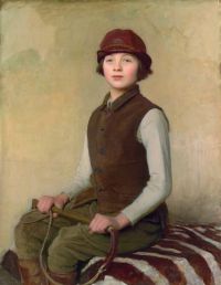 Watson George Spencer The Saddler S Daughter Ca. 1923 24 canvas print
