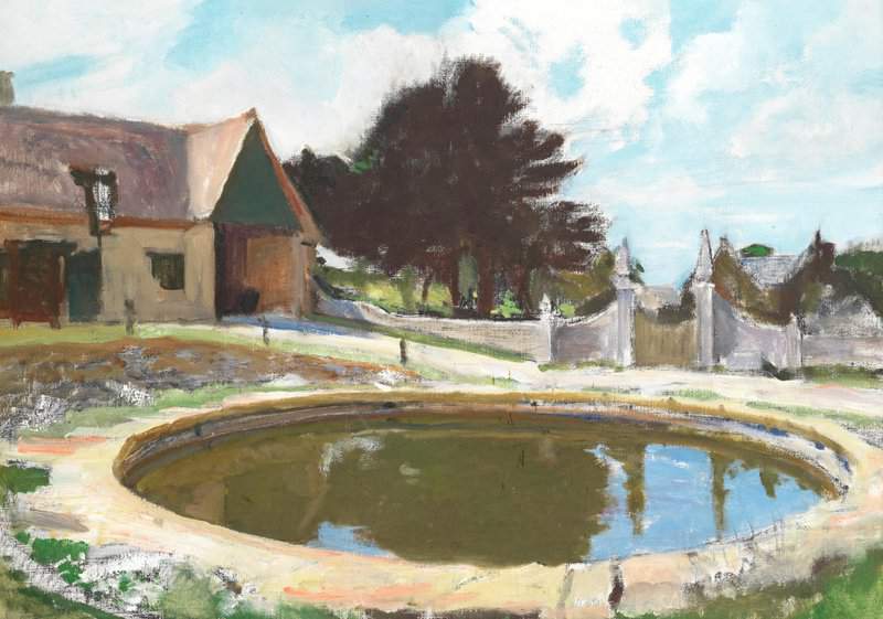 Watson George Spencer The Stables At Dunshay Manor canvas print