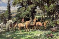 Watson George Spencer Us Riding Sketch