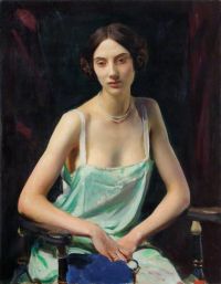 Watson George Spencer Woman In A Camisole Ca. 1926 canvas print