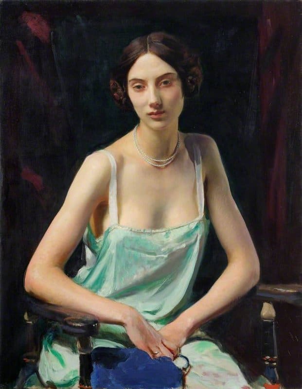 Watson George Spencer Woman In A Camisole Ca. 1926 canvas print
