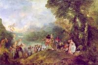 Watteau Jean Antoine Embarquement Pour Cythere