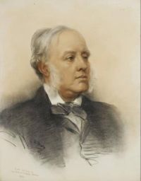 Watts George Frederic Portrait Of Sir William Agnew canvas print