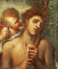 Watts George Frederic The First Whisper Of Love Ca.1868 86