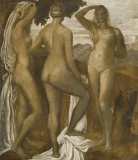 Watts George Frederic The Three Graces canvas print