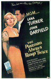 Ways Rings Twice 1946 Movie Poster canvas print