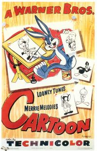Wb Cartoons Generic 1951 Movie Poster stampa su tela