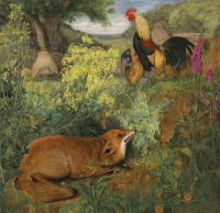 Webbe William James Chanticleer and The Fox 1857