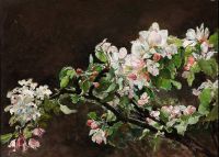Wegmann Bertha Apple Blossom canvas print