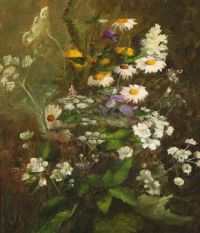 Wegmann Bertha Wild Summer Flowers canvas print