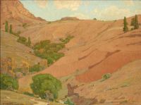 Wendt William A California Landscape 1937 canvas print
