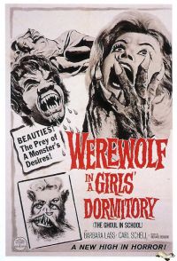 بالذئب في عنبر للفتيات 1963 ملصق فيلم