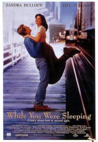 Pendant que tu dormais 1995 Affiche de film