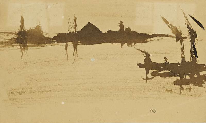 Whistler James Abbott Mcneill Battersea Reach Looking Across The Thames Ca. 1872 78 canvas print