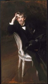 Whistler James Abbott Mcneill Porträt von James Mcneill Whistler 1 Leinwanddruck