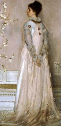 Pfeifer James Abbott Mcneill Symphonie in Hautfarbe und rosa Porträt von Frau Frances Leyland 1871 74 Leinwanddruck