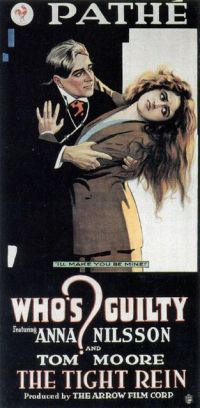 Stampa su tela Who's Guilty 1916 1a3 Movie Poster