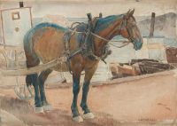 Wilhelmson Carl Wilhelm Horse canvas print