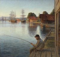 Wilhjelm Johannes Evening By The River
