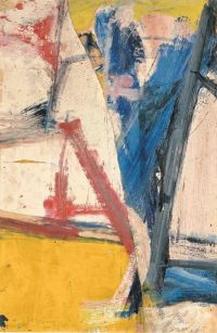 Willem De Kooning Untitled 1957 canvas print
